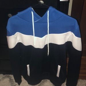 Men’s Mooncolour blue/white/navy hoodie